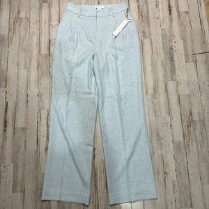 House of Harlow 1960 Women's Blue Dress Pants Size 2 High Rise Trousers REVOLVE